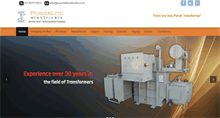 Desktop Screenshot of powerlitetransformers.com